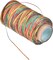 Leather Sewing Thread 273 Yards 150D/1mm Polyester Flat Waxed Cord for Hand Stitching Leather Bookbinding,Craft DIY, (Colorful, 2pcs)